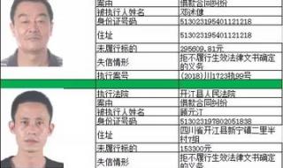 姓名查询个人失信记录