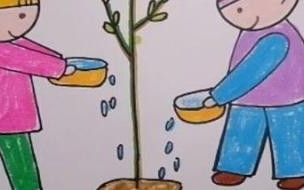 植树节手抄报资料 植树手抄报简单字又少